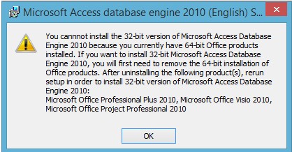 Microsoft Access Database Engine 32-bit compatibility issue with Microsoft  Office 64-bit